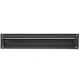 Wrzutnia na listy 342x73mm czarna mod.2 DIS