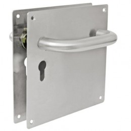 Klamka na wkładkę szyld 180x180mm INOX AMIG mod. 3CB47