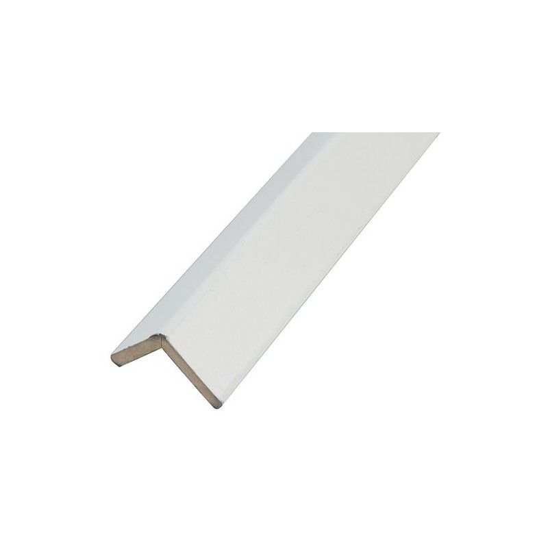 Kątownik 25x25-2,44M MDF z mel. biały