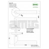 Klamka AMIG 7RX INOX