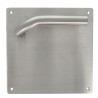 Klamka ze stali nierdzewnej INOX na szyldzie 180x180mm mod. 20C AMIG