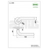 Klamka AMIG 20RX INOX
