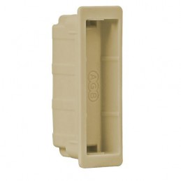 Wkład zaczepu EASY-FIX 14mm z magnesem regulowany beż