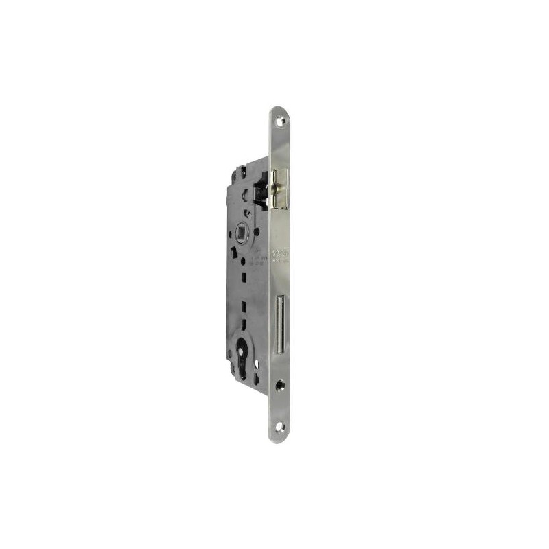 Zamek na wkładkę z dźwignią 90/40 niklowany F18 t.9 PATENT GRANDE