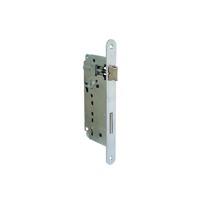Zamek PATENT 90/50 F22 klucz chrom mat