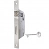 Zamek na klucz 70/60 niklowany F20x188 prost. PATENT Piccola