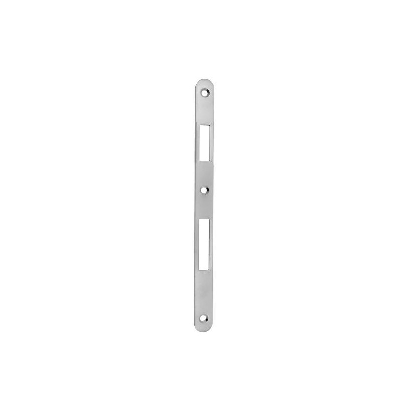 Zaczep PATENT 18x238mm zaokrąglone końce nikiel połysk