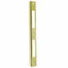 Zaczep kątowy 208x20x10mm mosiądzowany do zamków PATENT