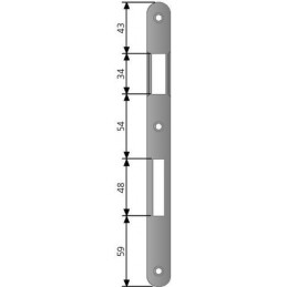 Zaczep PATENT F20/238 okr. końce żół.ocy