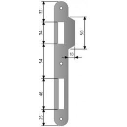 Zaczep PATENT F22/193 naj. okr. niklowa