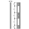Zaczep kątowy 20x138x7mm brązowy do zamków PATENT Piccola