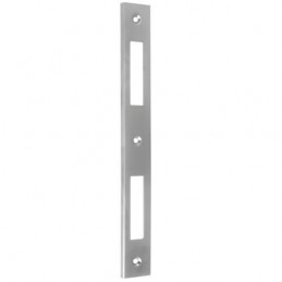 Zaczep kątowy 194x22x4mm chrom mat prostokątny do zamków PATENT