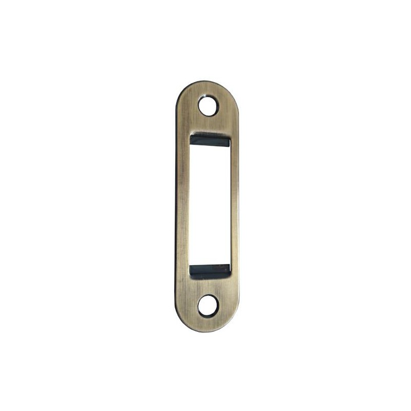 Zaczep EASY-FIX 22x82x1,2mm z regulacją mosiądz antyczny