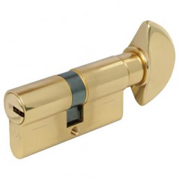 Wkładka z gałką 120mm G60/60 mosiężna mod. 5000 PS