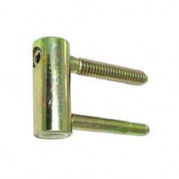 Zawias wkręcany z regulacją fi.20mm (część żeńska) żółty ocynk mod.2150