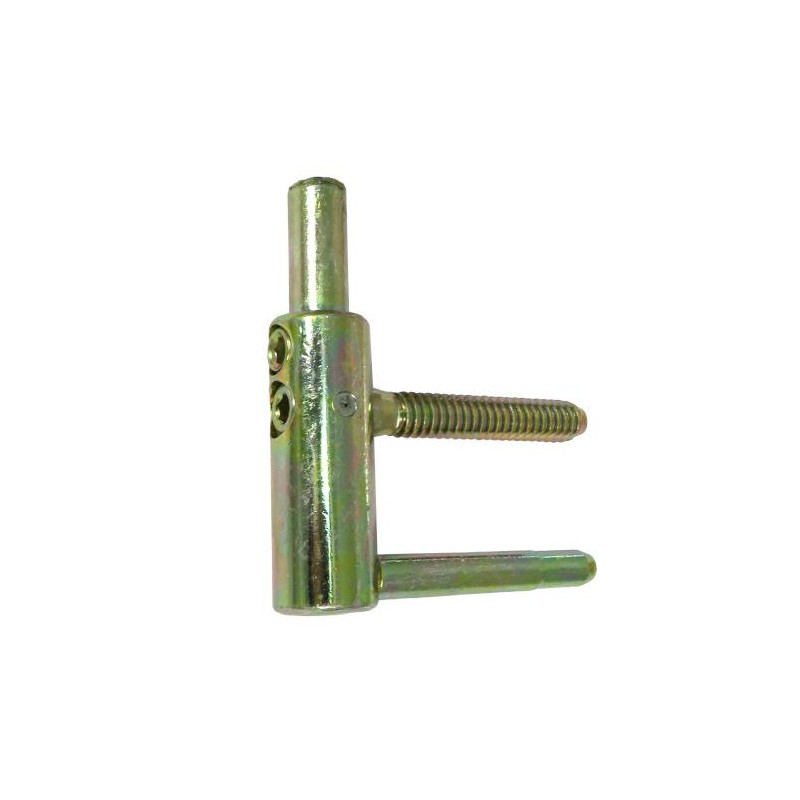 Zawias wkręcany z regulacją fi.20mm (część męska) żółty ocynk mod.2150