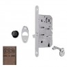 Zamek hakowy na klucz 70/50 czoło 16x168mm brąz SCIVOLA-T