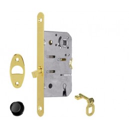 Zamek hakowy na klucz 70/50 czoło 16x168mm mosiądzowany SCIVOLA-T