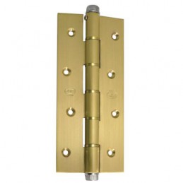 Zawias do drzwi sprężynowy 89x89mm mosiądz matowy mod. 3010