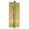 Zawias do drzwi sprężynowy 89x89mm mosiądz matowy mod. 3010