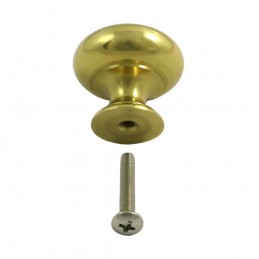 Gałka meblowa mosiężna 30mm mod. 450