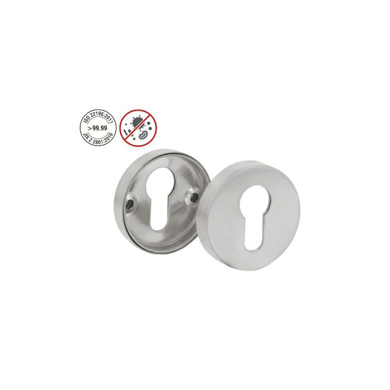 Szyld rozeta na wkładkę 53mm inox mod. 3 AMHYG,