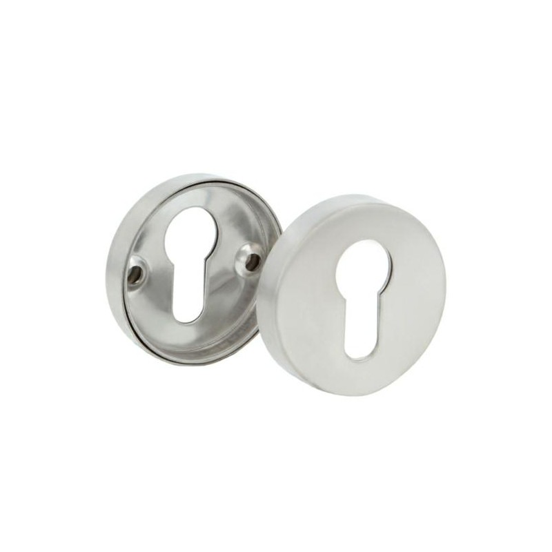 Szyld wkładki rozeta 53mm inox mod.3
