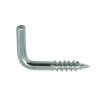 Hak prosty haczyk wkręcany 2,5x20mm cynkowany 26szt