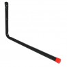 Hak garażowy prosty 34cm ref. 380