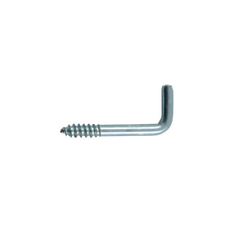 Hak prosty 3x30mm haczyk wkręcany cynkowany 26 szt.