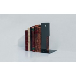Podpórka do książek stalowa biała 195x140mm FERMALIBRO