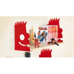 Wspornik półki dziecięcy stalowy niebieski 170x270mm CARTOON 17 2szt.