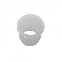 Zaczep zasuwy czołowej 6,5mm tulejka plastikowa biała