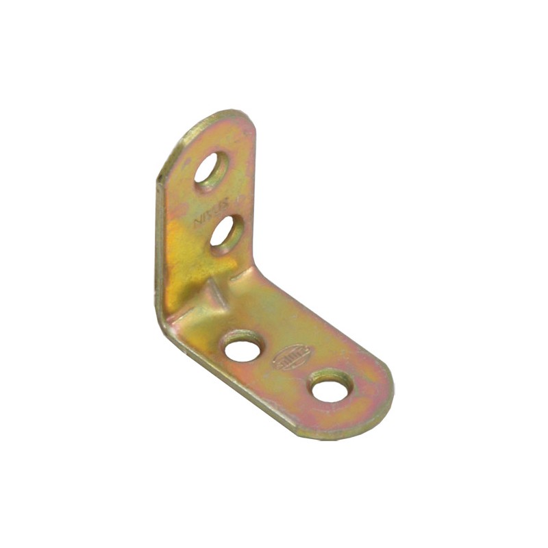 Kątownik budowlany 30x30x16mm mod.3 żółty ocynk