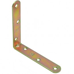 Kątownik budowlany 100mm mod.3 żółty ocynk