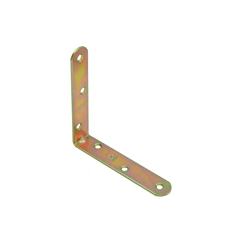 Kątownik budowlany 100mm mod.3 żółty ocynk