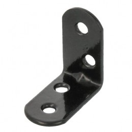 Kątownik budowlany 30x30x16mm czarny mod. 3