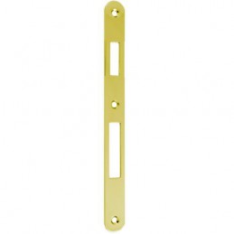 Zaczep mosiądzowany 22x238mm zaokrąglony do zamka PATENT GRANDE i SICURREZA