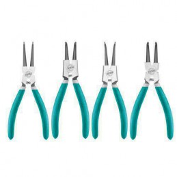 Szczypce do pierścieni Segera 180 mm zestaw 4szt. mod. THT114041