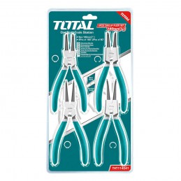 Szczypce do pierścieni Segera 180 mm zestaw 4szt. mod. THT114041