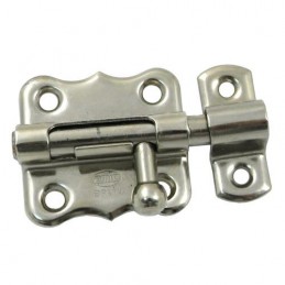 Zasuwka 40mm niklowana mod. 384