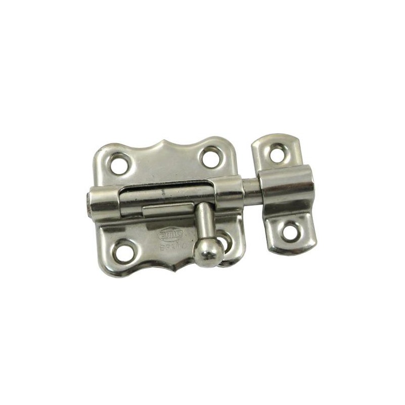 Zasuwka 40mm niklowana mod. 384