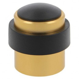 Odbój drzwiowy wys. 37mm złoty / czarny odbojnik podłogowy mod.205