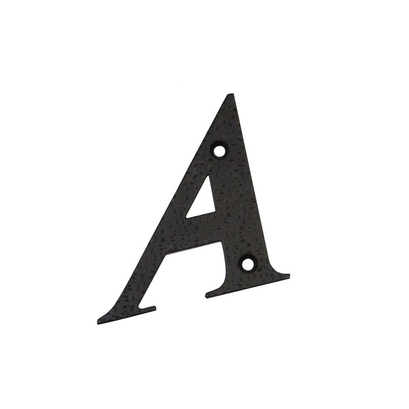 Litera "A"-10cm czarna DISPLAY