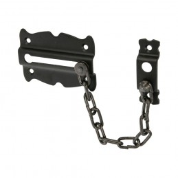Łańcuch drzwiowy luźny 21cm - 58x84mm czarny mod.3