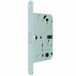 Zamek magnetyczny łazienkowy 60 F18 chrom mat WAVE do klamek wpuszczanych