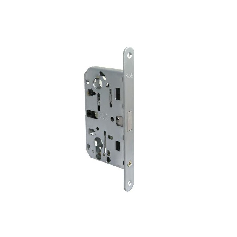 Zamek magnetyczny WAVE na wkładkę 60mm chrom mat do klamek wpuszczanych