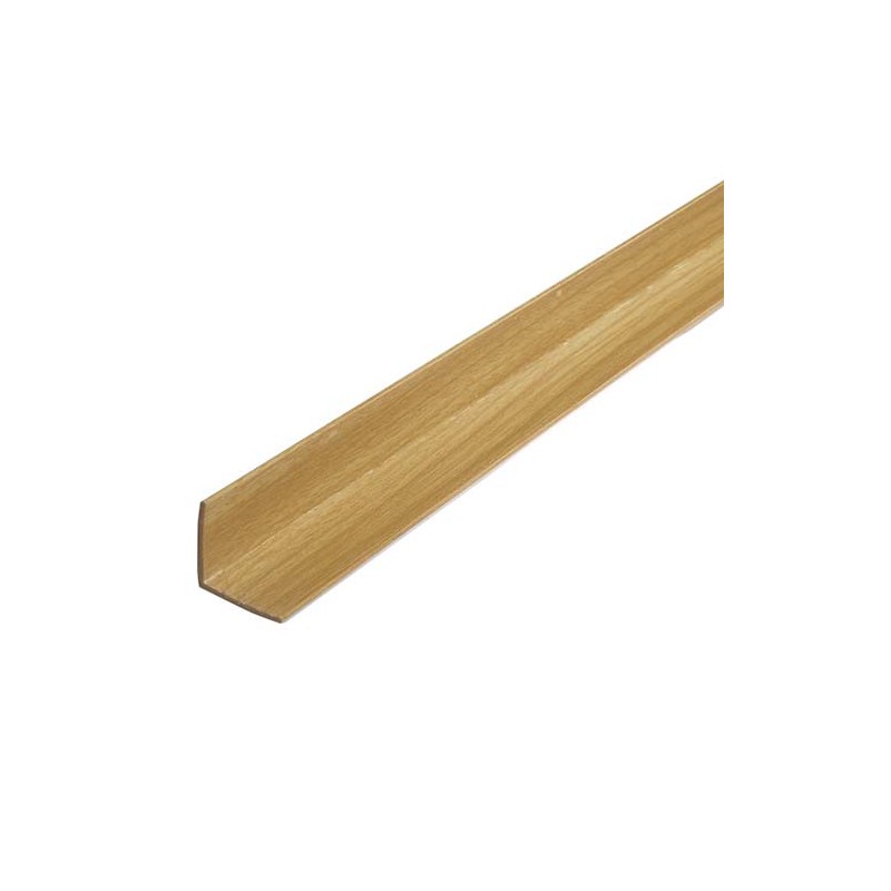 Profil kątowy 25x25-1M ciemny orzech PCV