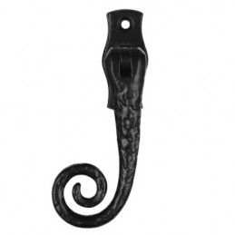 Klamka okienna Monkey Tail Fastener z blokadą Lewa