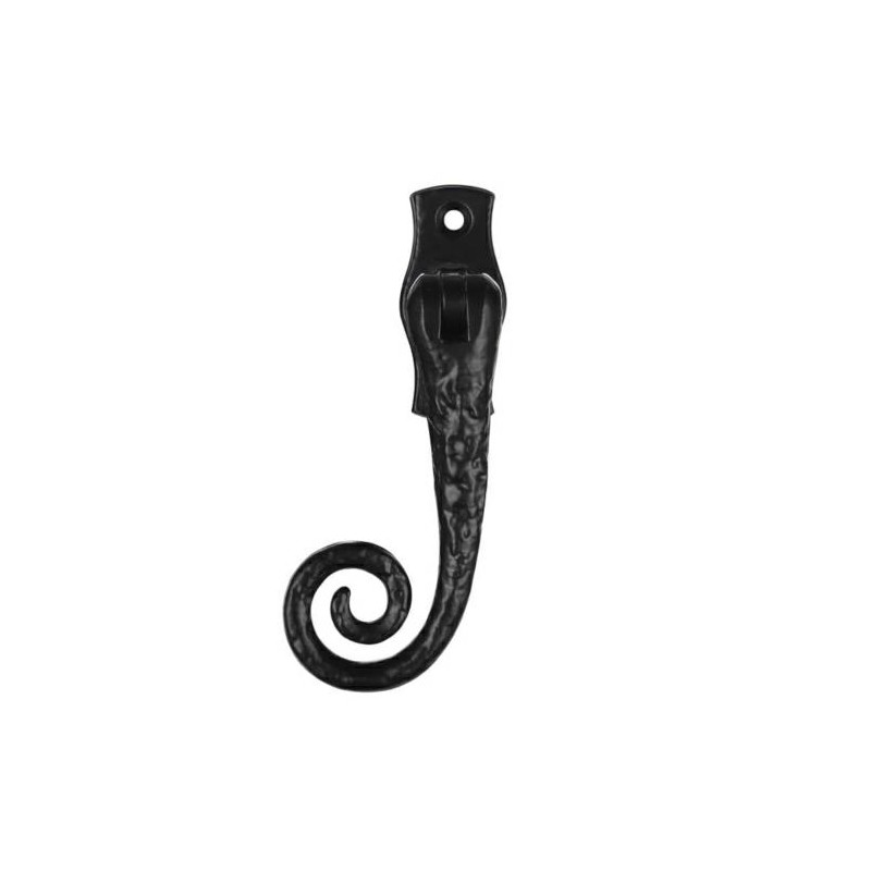 Klamka okienna Monkey Tail Fastener z blokadą Lewa